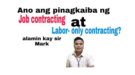 ano ang labor only contracting